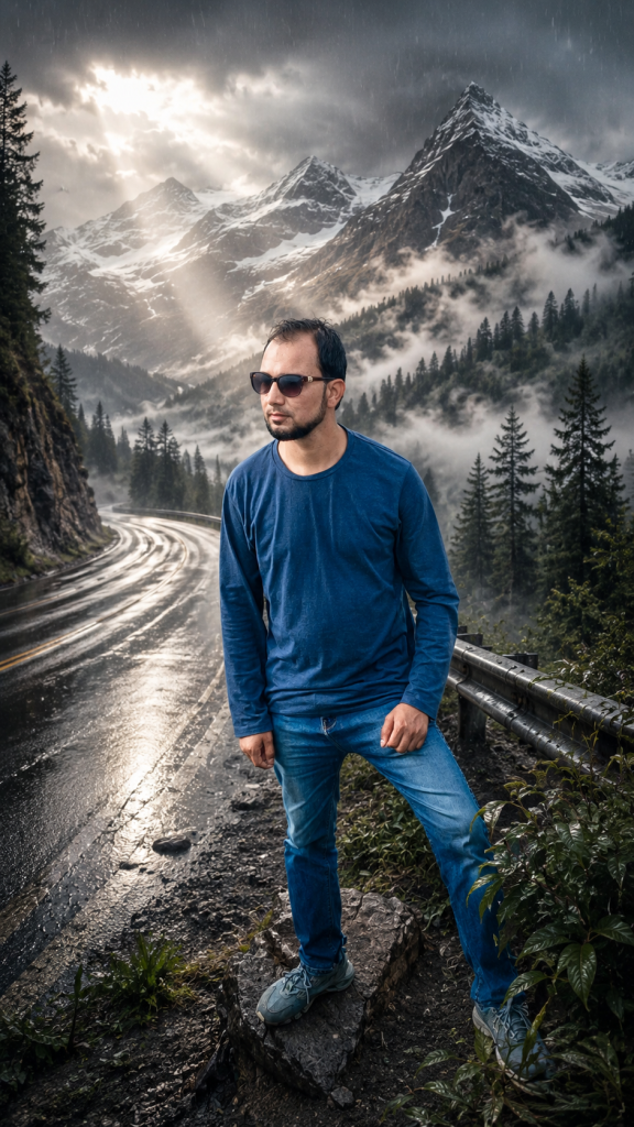 Moody Outdoor Scenery AI Prompt