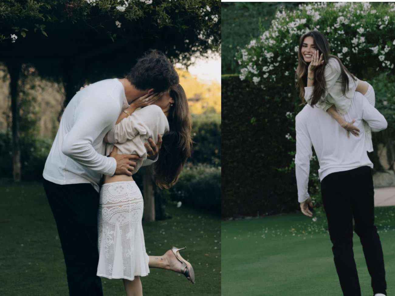 Justin Herbert Madison Beer celebrate their engagement after the Los Angeles Chargers quarterback and singer announced they are officially engaged.